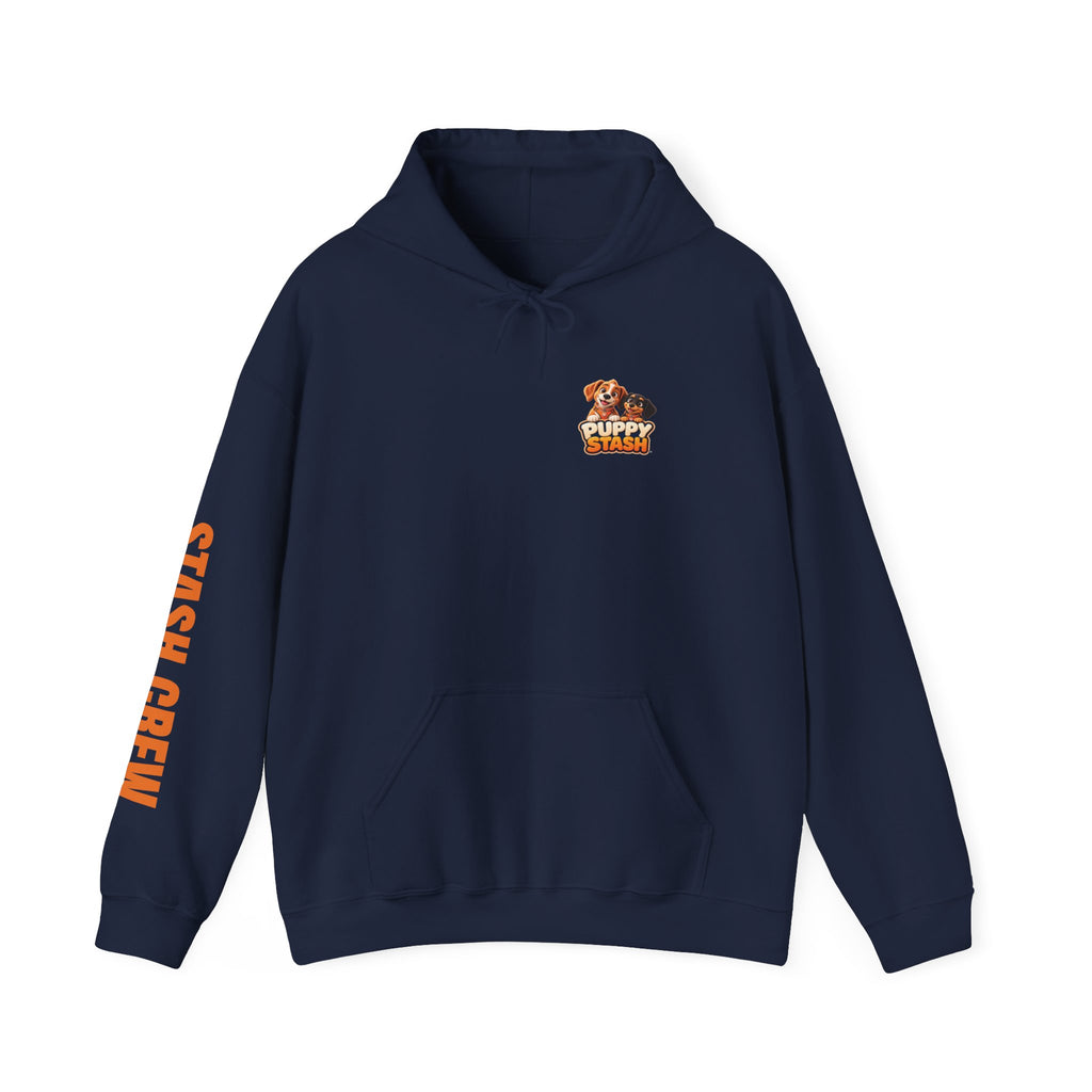 Puppy Stash™ Sunset Crew Hoodie — Crunchy & Munchy