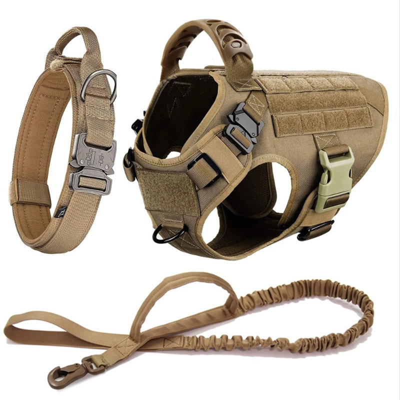 Puppy Stash Adventure Pro Harness + Leash Set
