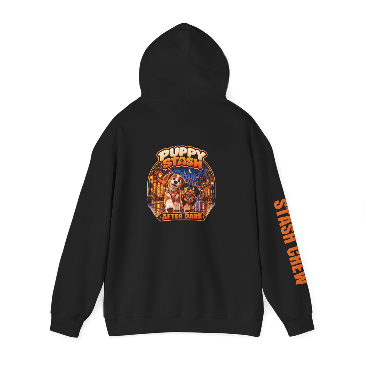 Puppy Stash After Dark Hoodie — Crunchy & Munchy — product view 4