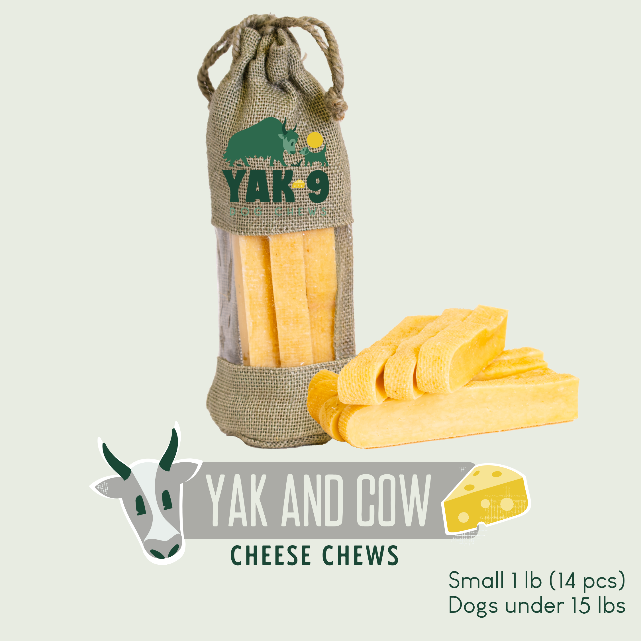 Yak9 Yak & Cow Milk Chews — Long-Lasting Natural Dog Chews