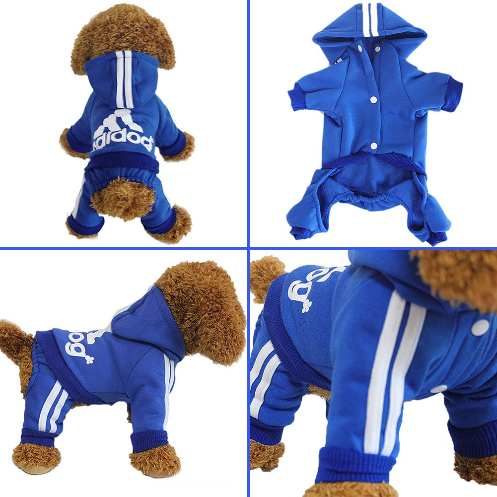 Puppy Stash Track Pup Hoodie