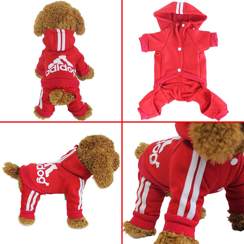 Puppy Stash Track Pup Hoodie