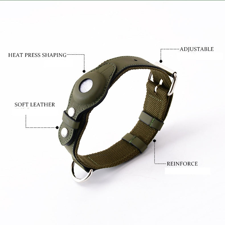 StashTrack AirTag-Compatible Dog Collar