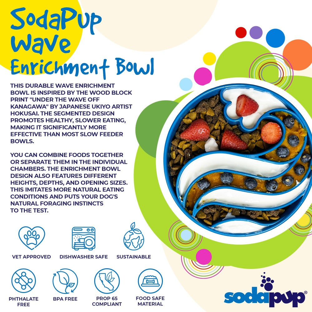 The Puppy Stash™ Tidal Bowl