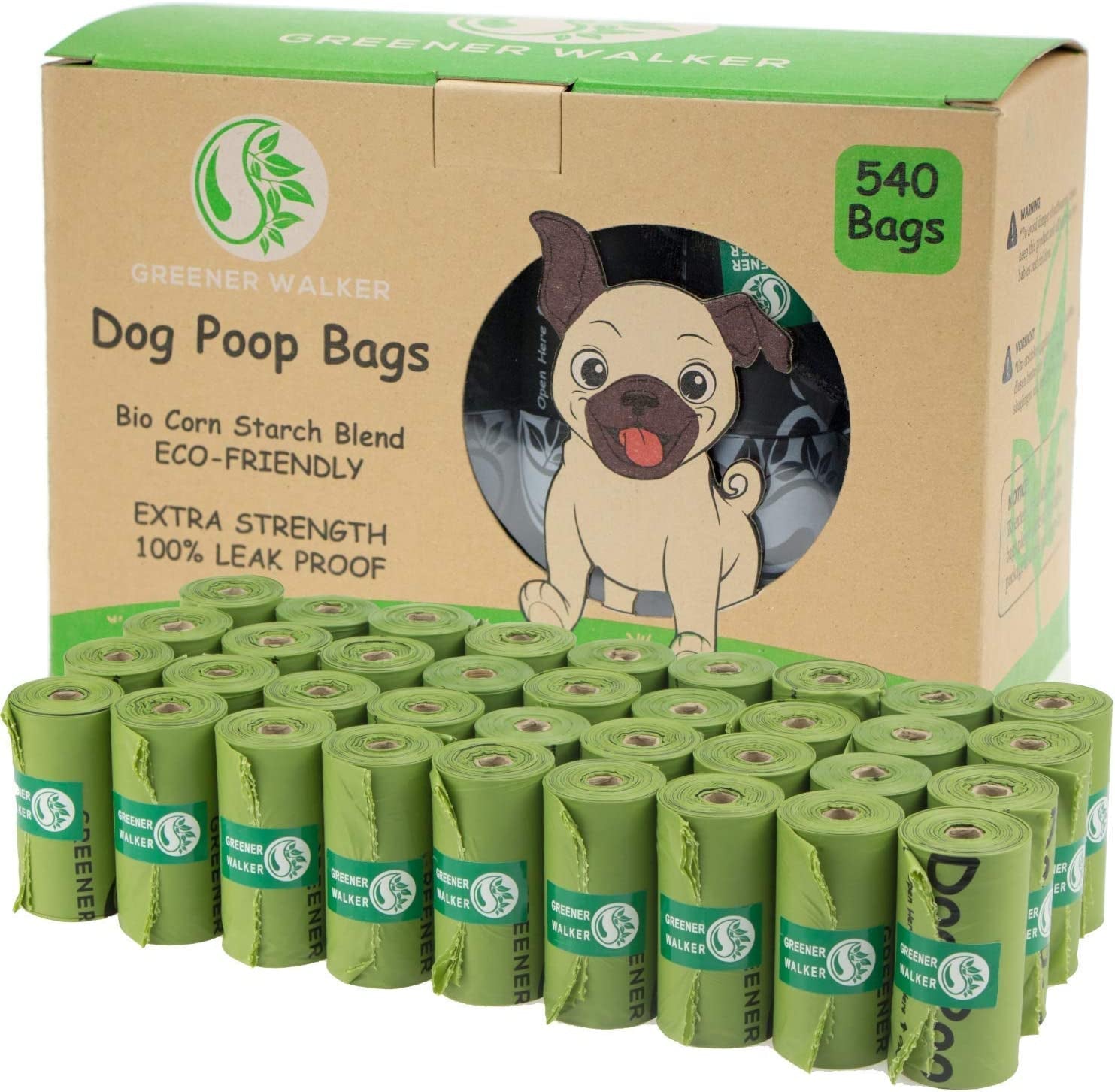 TrailReady Dog Waste Bags — 540 Count