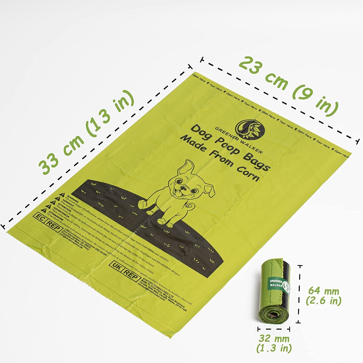 TrailReady Dog Waste Bags — 540 Count
