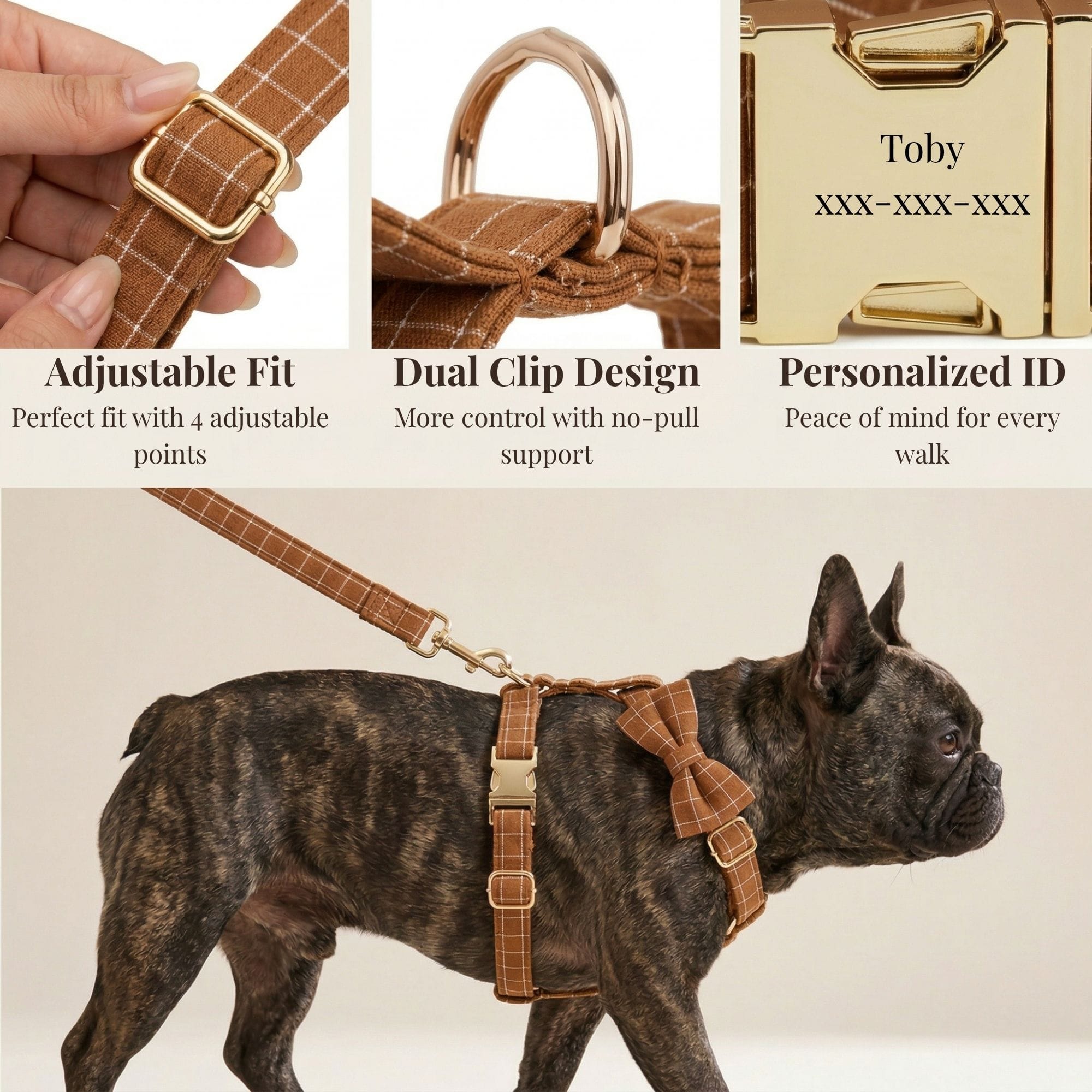 The Port A Plaid Walk Set