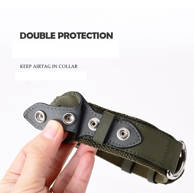 StashTrack AirTag-Compatible Dog Collar