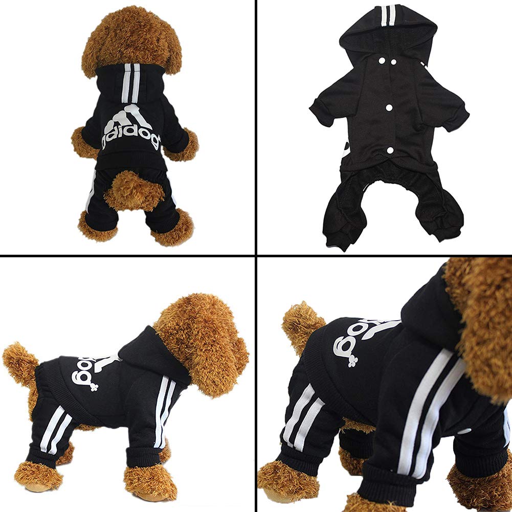 Puppy Stash Track Pup Hoodie