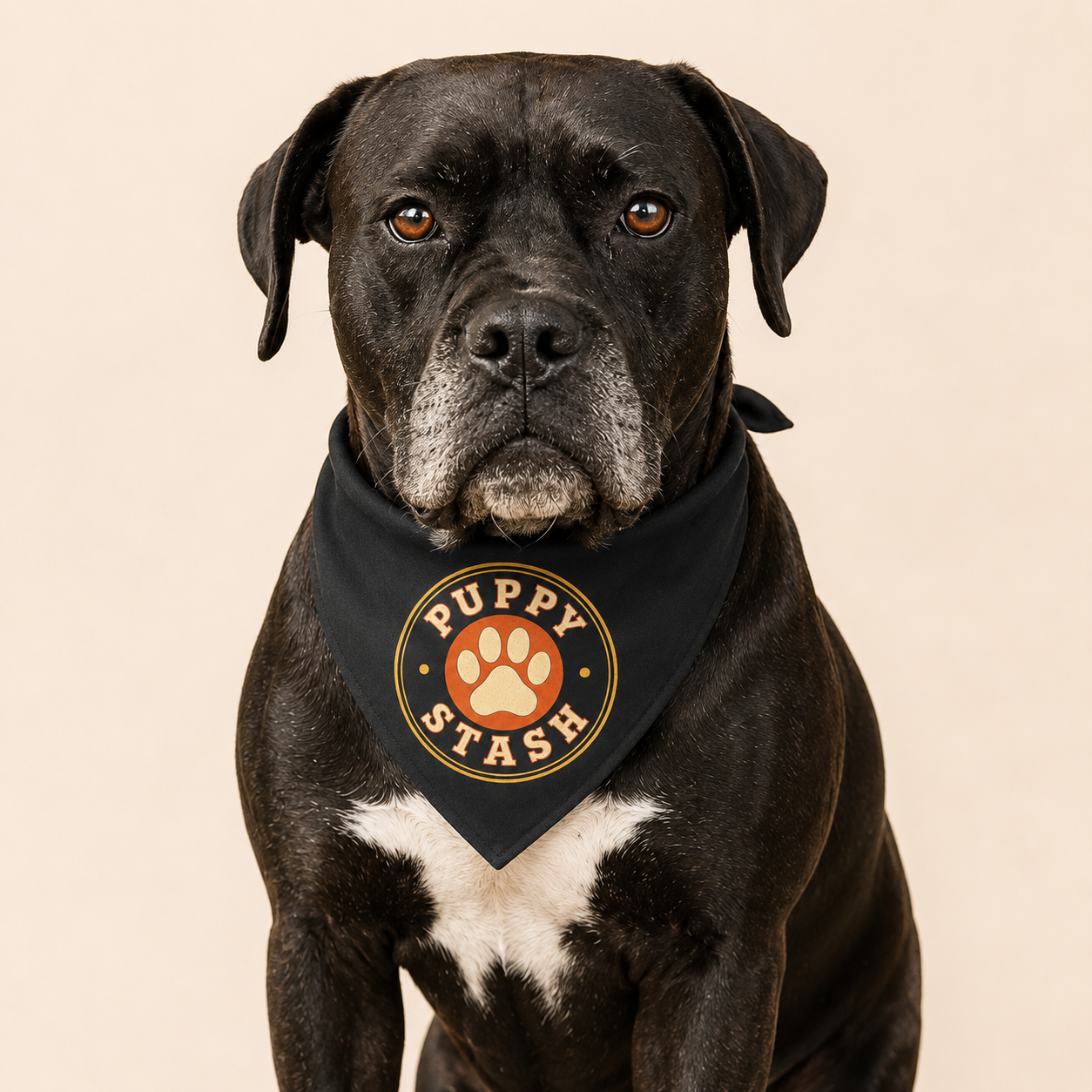 Puppy Stash Classic Logo Bandana