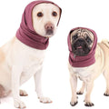 Anxiety Calming Dog Earmuff Protector Hoodie Thunder Grooming Fireworks Calming Band for Dogs & Cats
