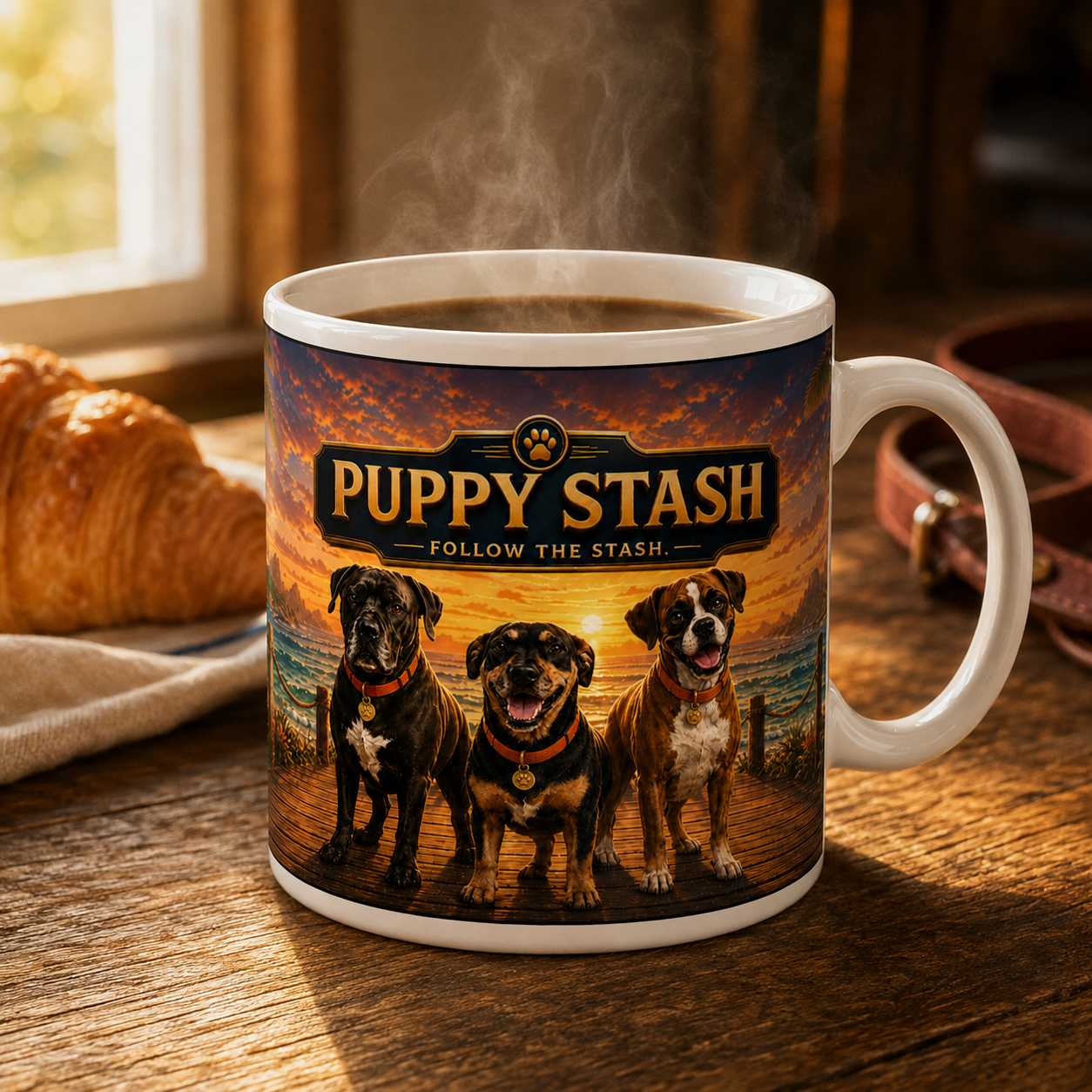 Follow the Stash Ceramic Mug