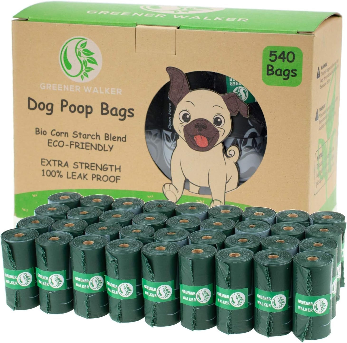 TrailReady Dog Waste Bags — 540 Count