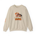 Puppy Stash Cream Stash Crew Sweatshirt — Crunchy & Munchy — product view 2