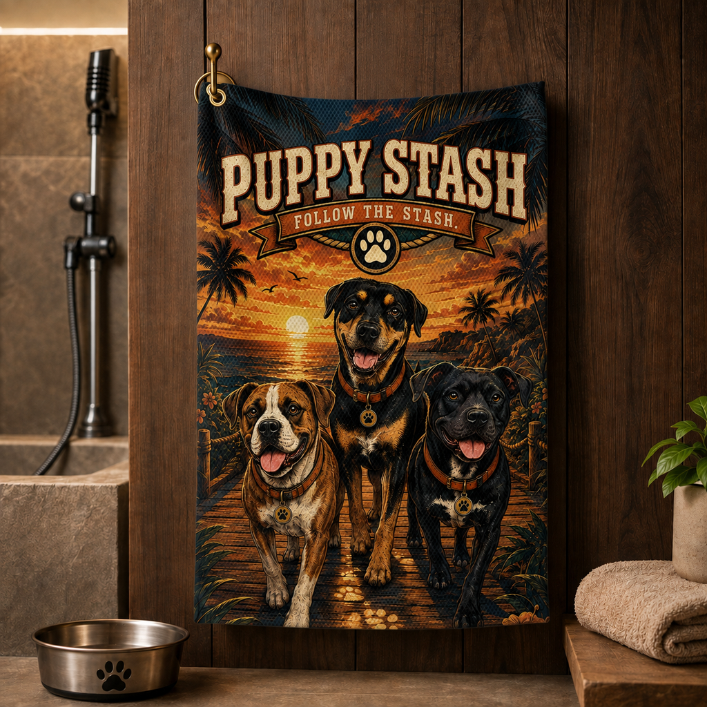 Paw Stash Towel