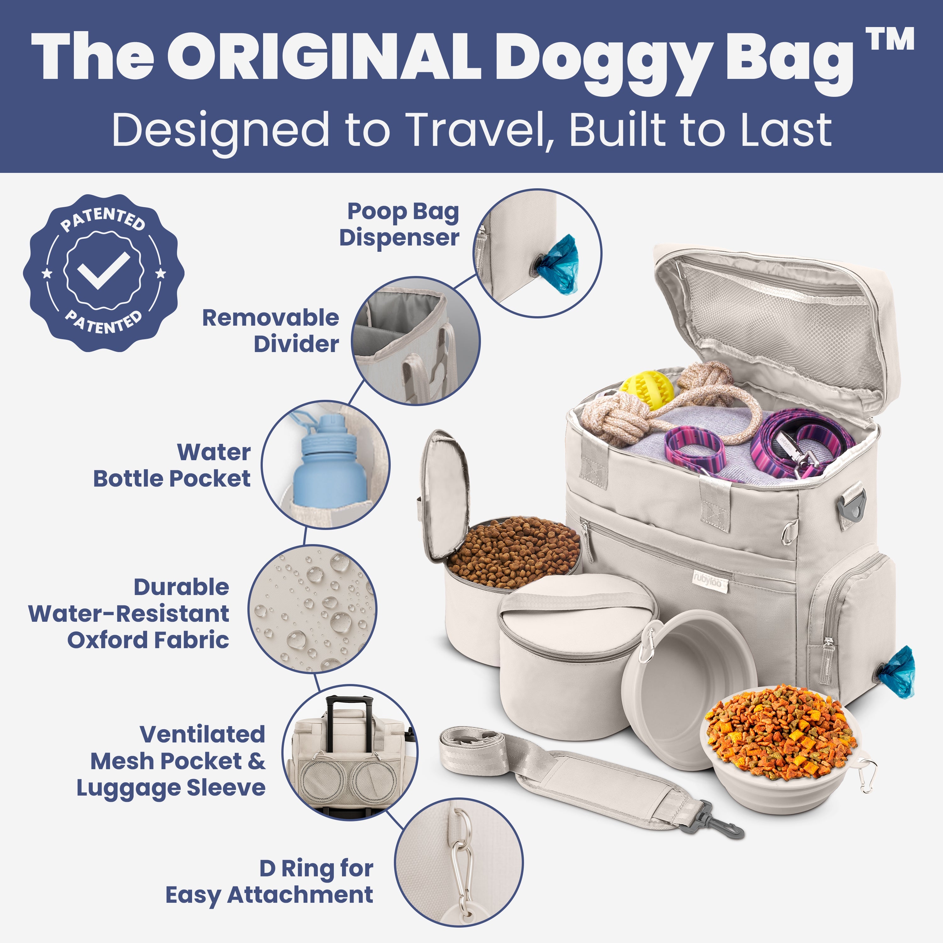 The Puppy Stash™ Adventure Bag