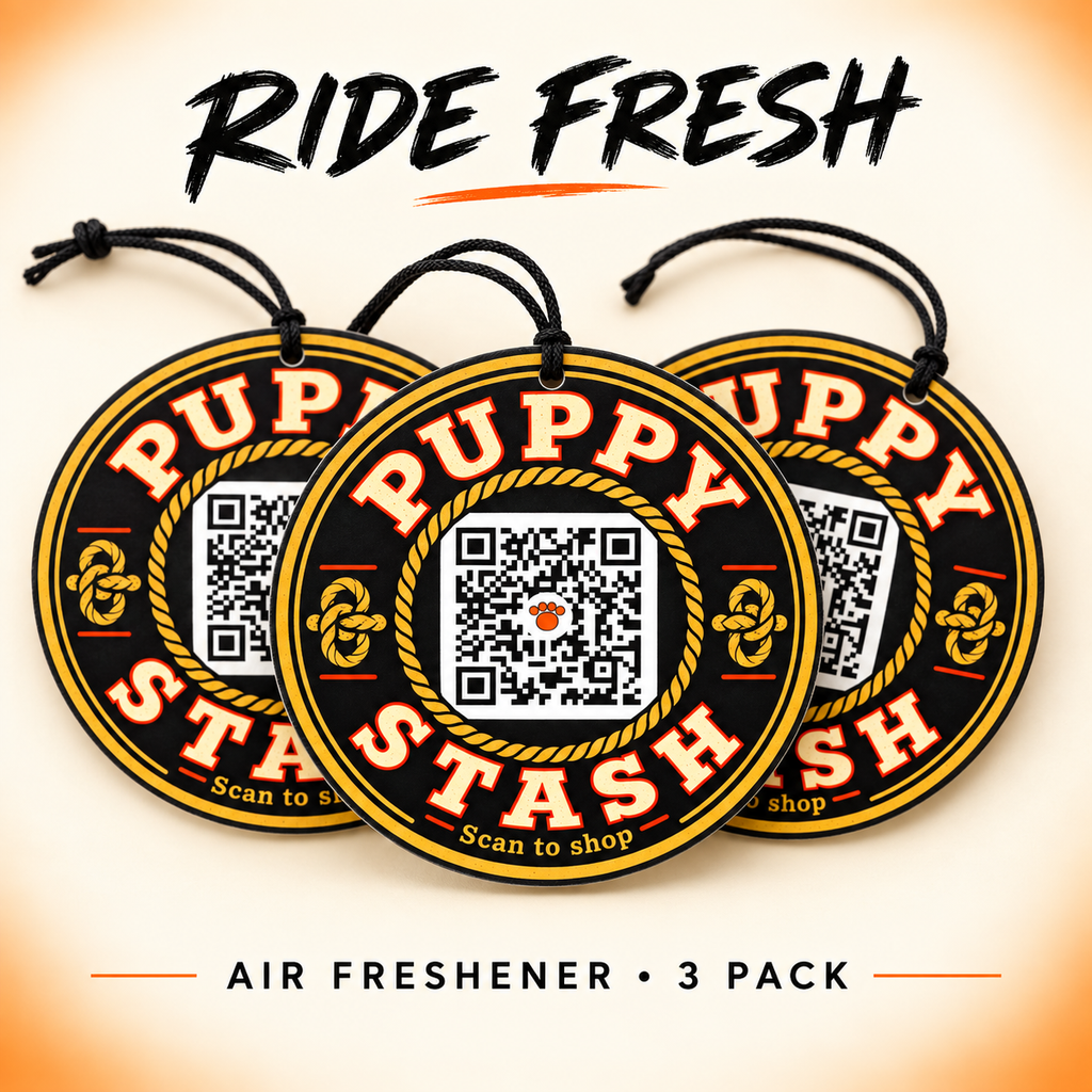 Puppy Stash Ride Fresh Air Freshener — 3 Pack