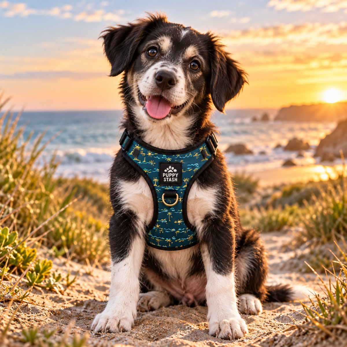 Puppy Stash Coastal Adventure Harness