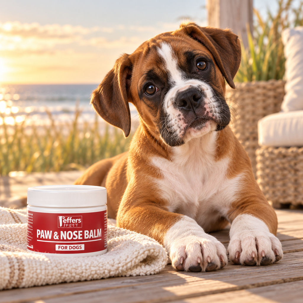 Jeffers Paw & Nose Balm — Soothing Protection for Dogs (3 oz)