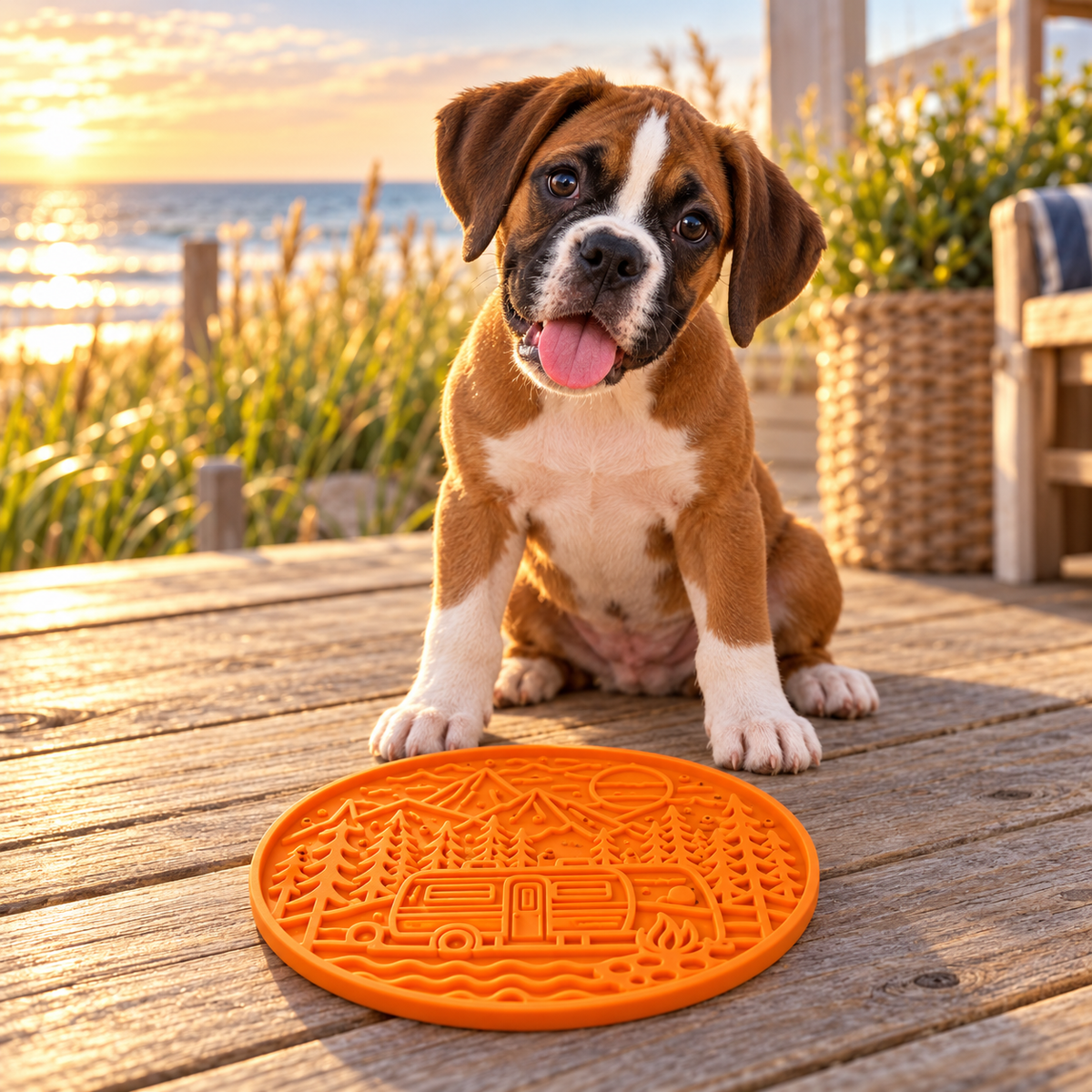 Stash Camp™ — Adventure Enrichment Lick Mat
