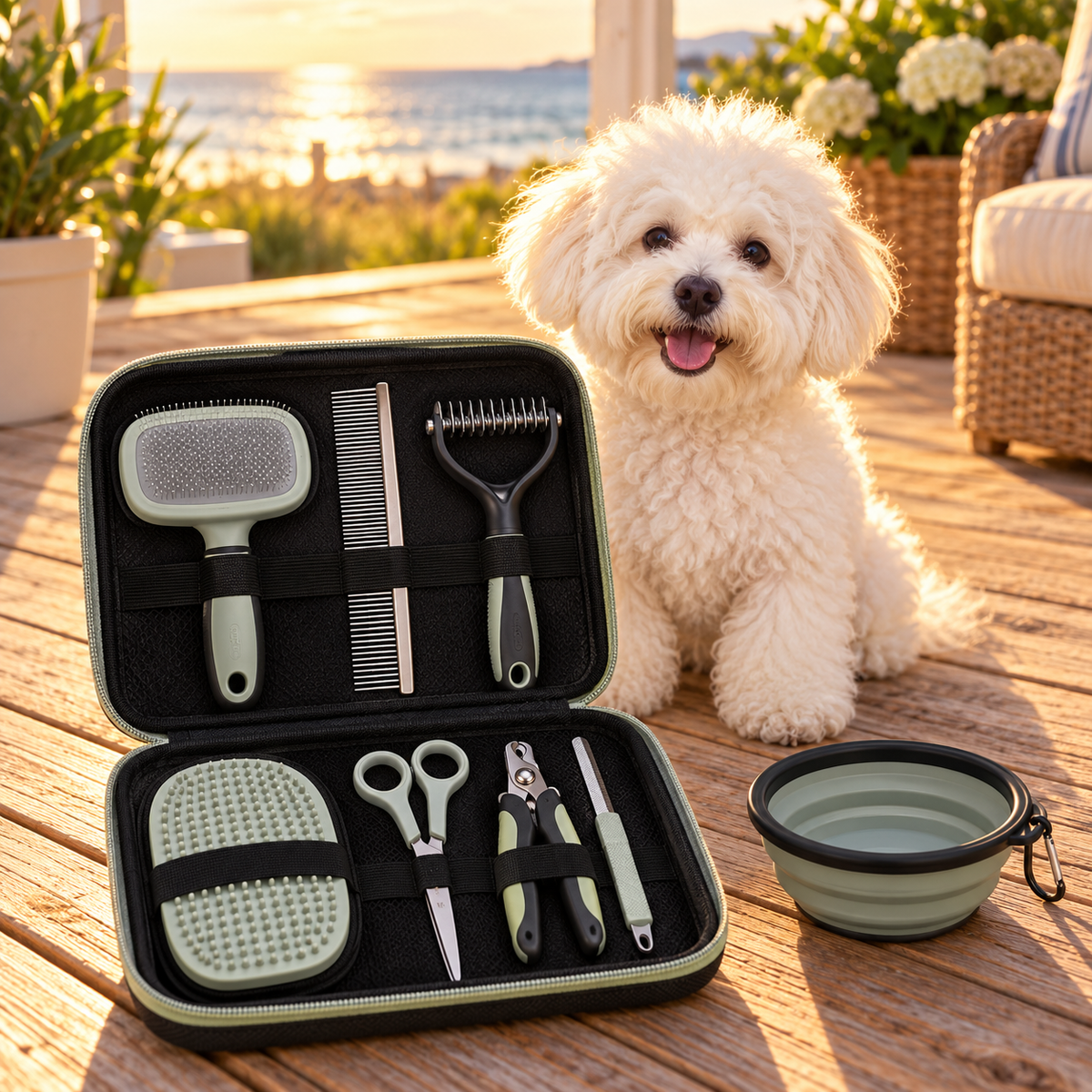 Puppy Stash™ Complete Grooming Stash — 8-in-1 Home Care Kit