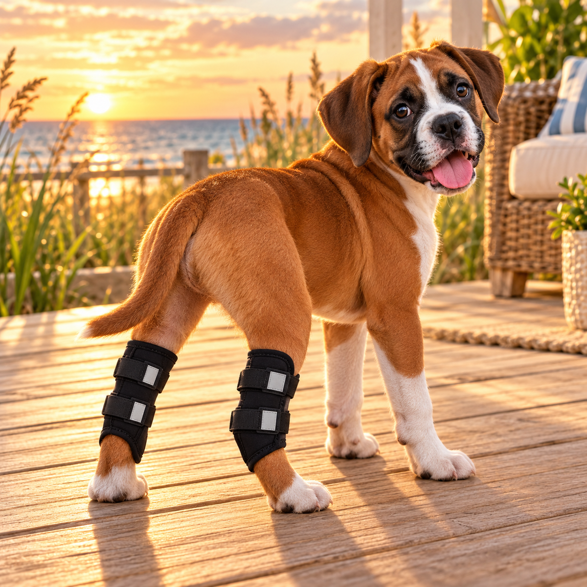 Puppy Stash Rear Leg Support Brace — by NeoAlly (Pair)