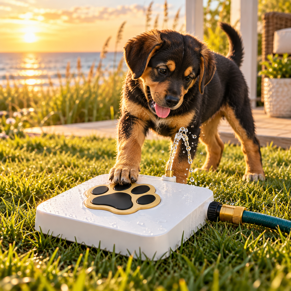 The Puppy Stash™ Paw Press Water Station