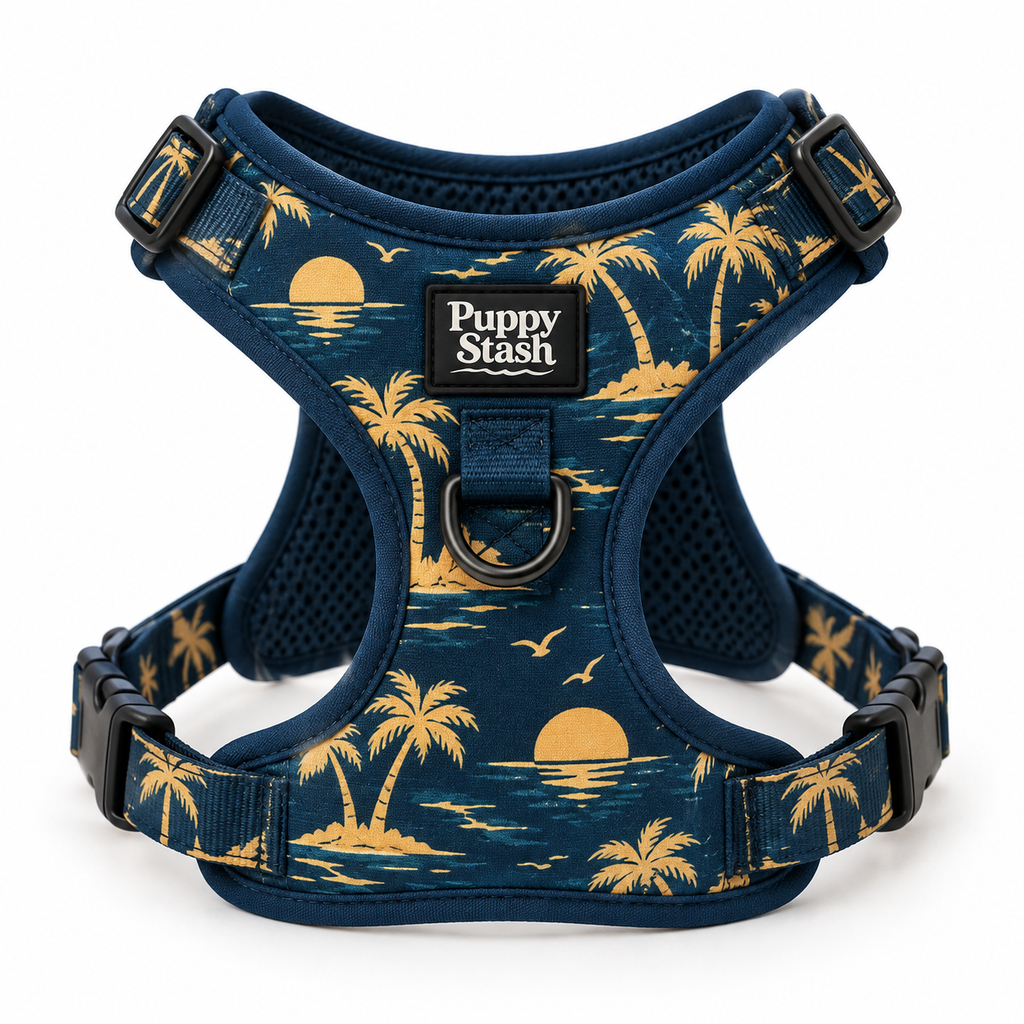 Pet Collar PuppyStashCoastalHarness