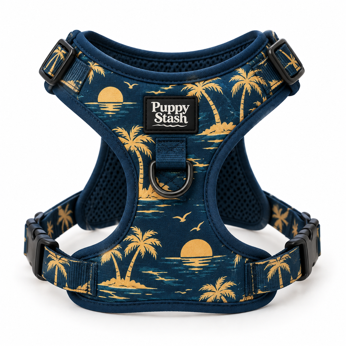 Pet Collar PuppyStashCoastalHarness