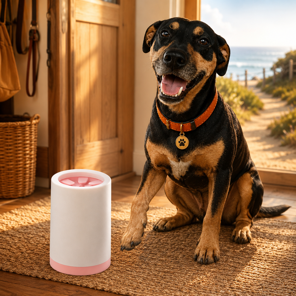 PawFresh Quick-Clean Dog Paw Washer