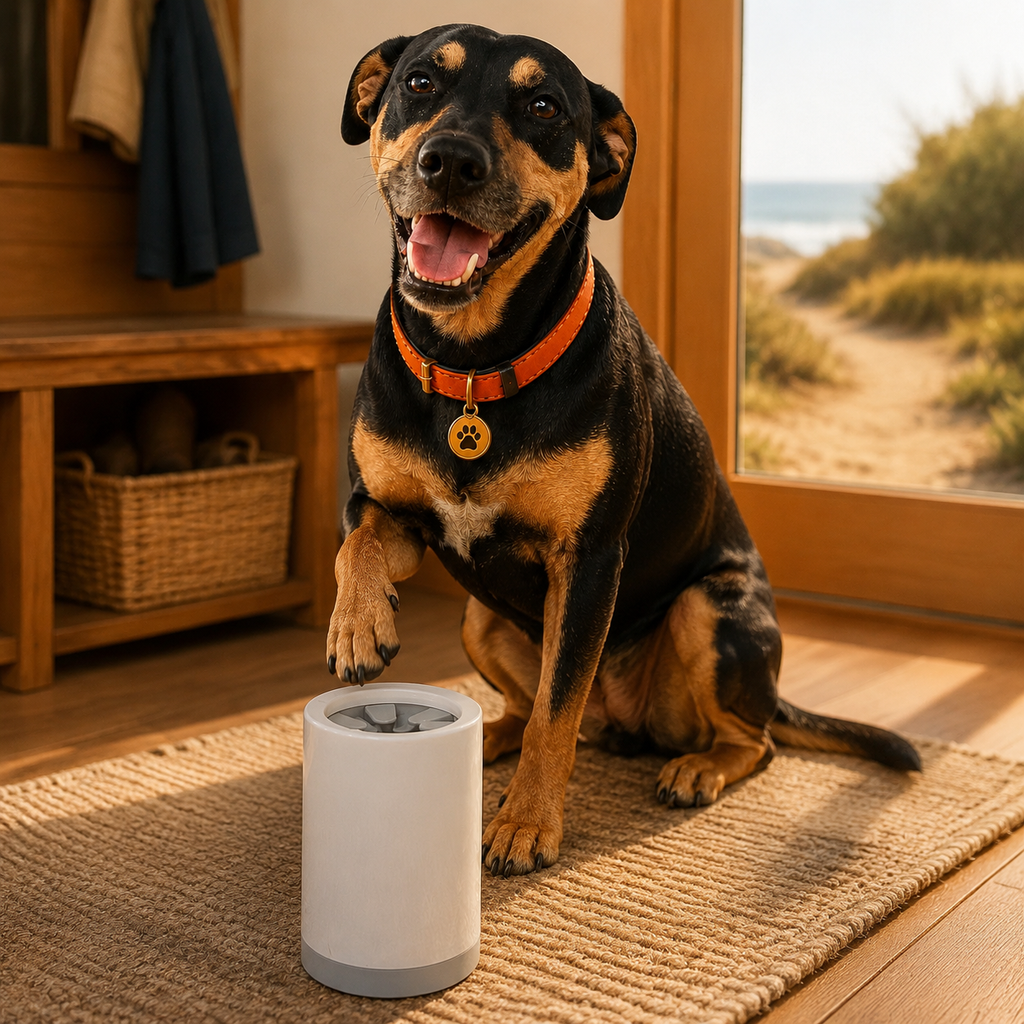PawFresh Quick-Clean Dog Paw Washer