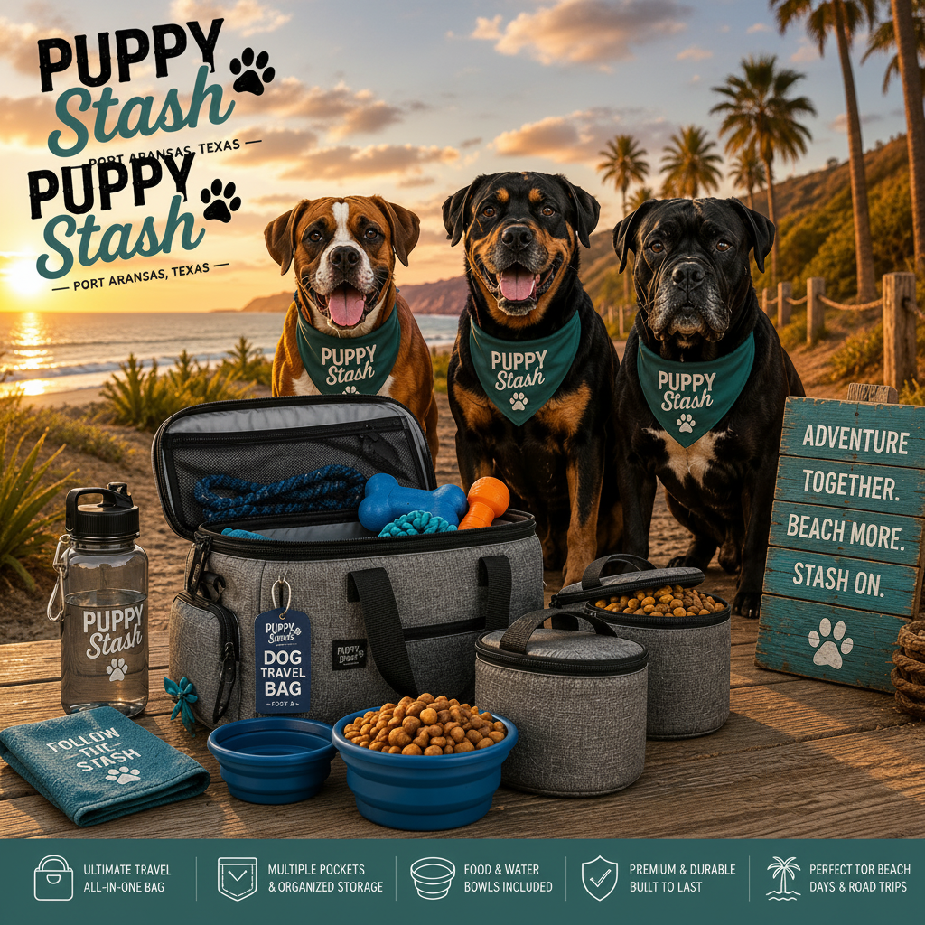 The Puppy Stash™ Adventure Bag