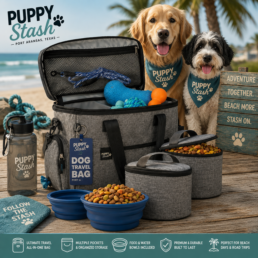 The Puppy Stash™ Adventure Bag