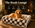 Stash Lounge luxury bolster dog bed