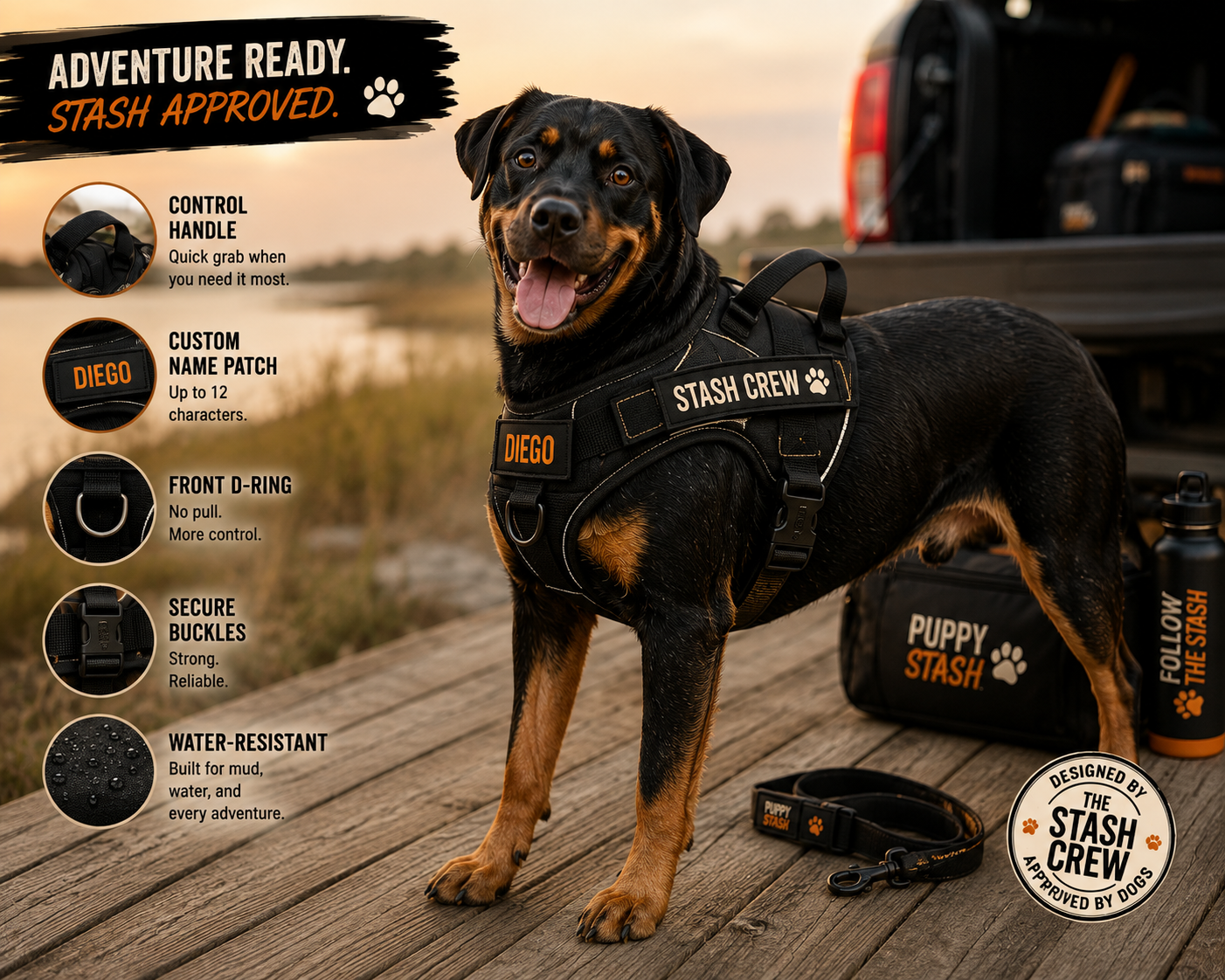 Stash Fit™ — Personalized Adventure Harness
