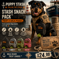 Stash Snack Pack dog treat and walk pouch
