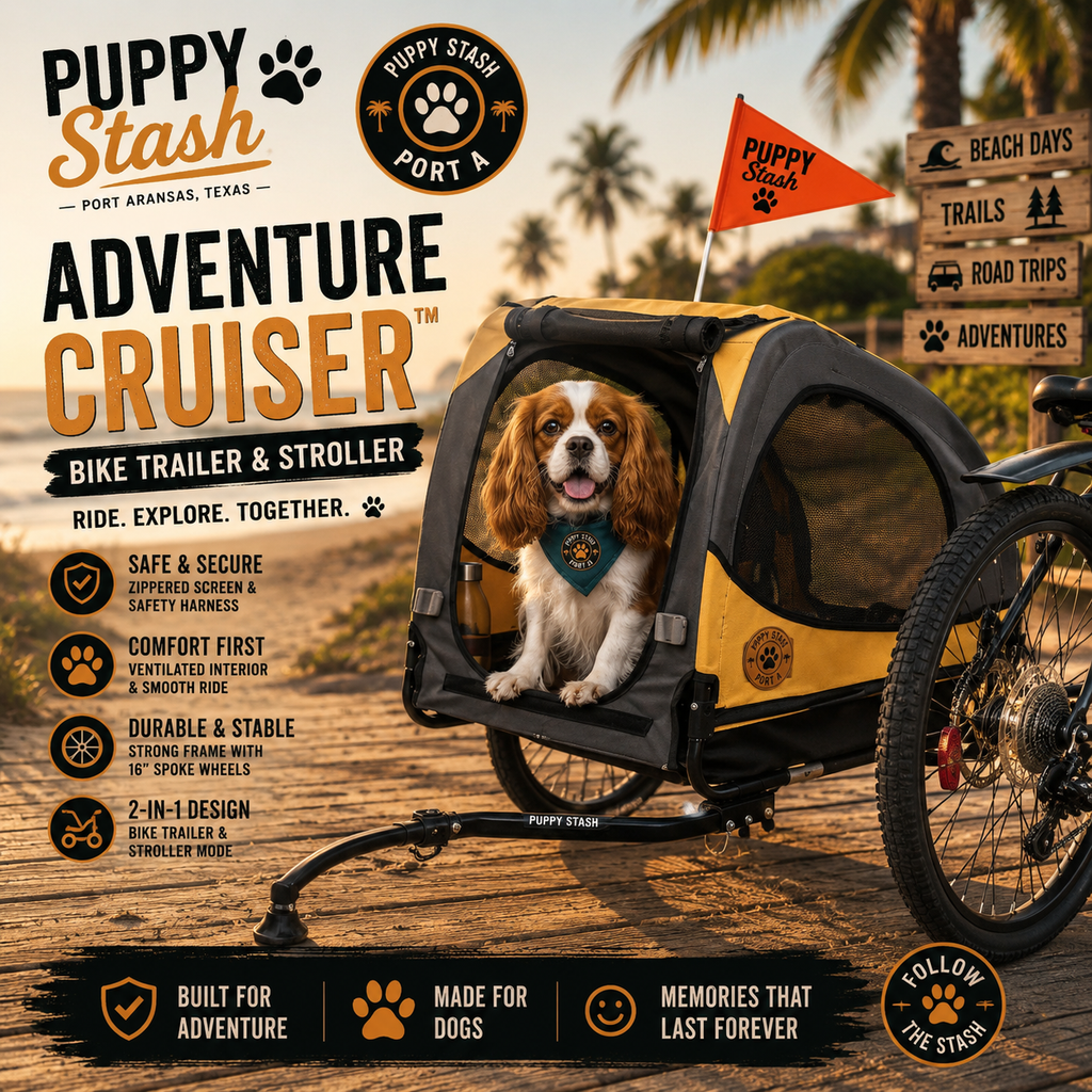 The Puppy Stash™ Adventure Cruiser
