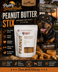 Doodle Doo Bakery peanut butter dog treat sticks