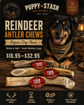 Farm to Pet reindeer antler dog chews