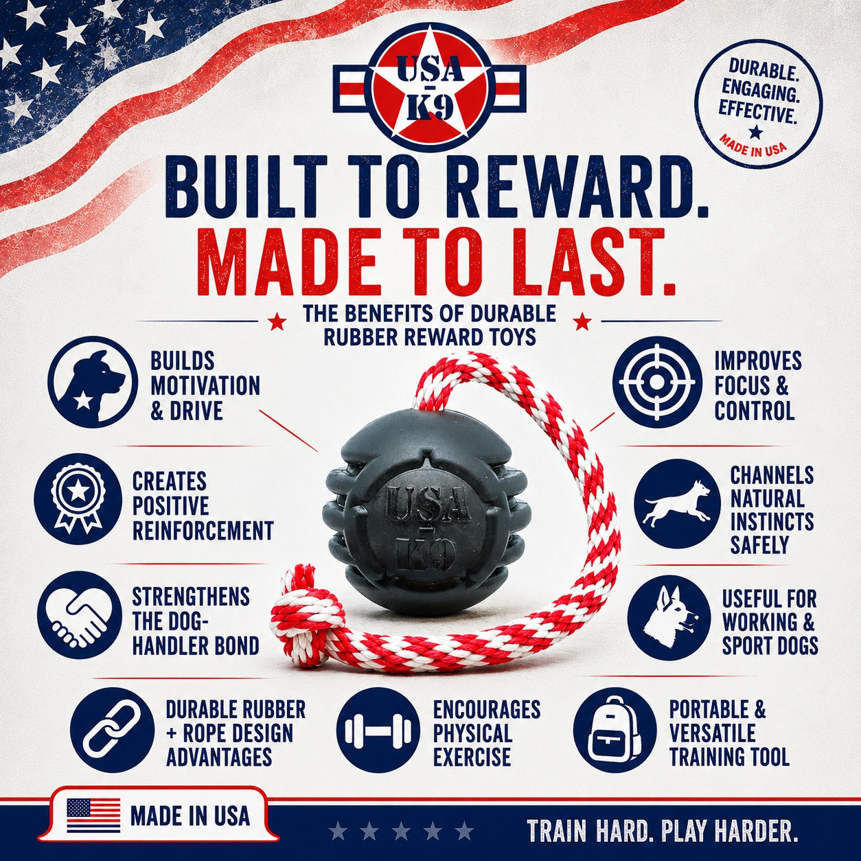Stash Magnum™ — Heavy-Duty K9 Tug & Chew Toy