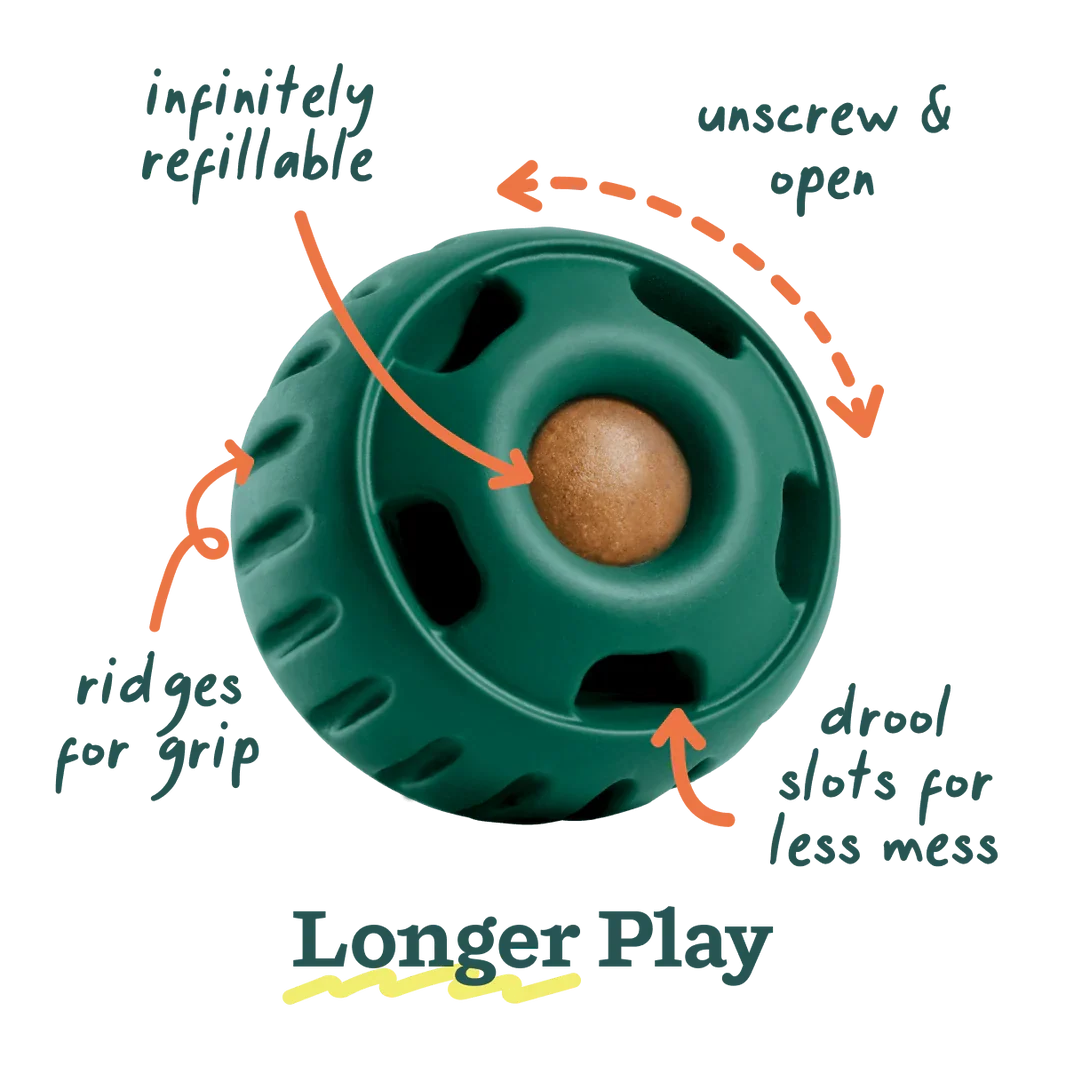 Woof Pupsicle — Refillable Enrichment Treat Toy, Large