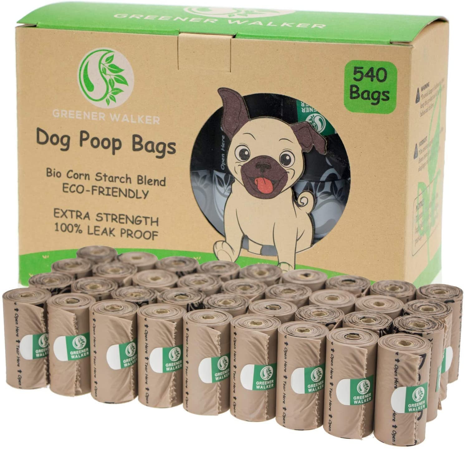 TrailReady Dog Waste Bags — 540 Count