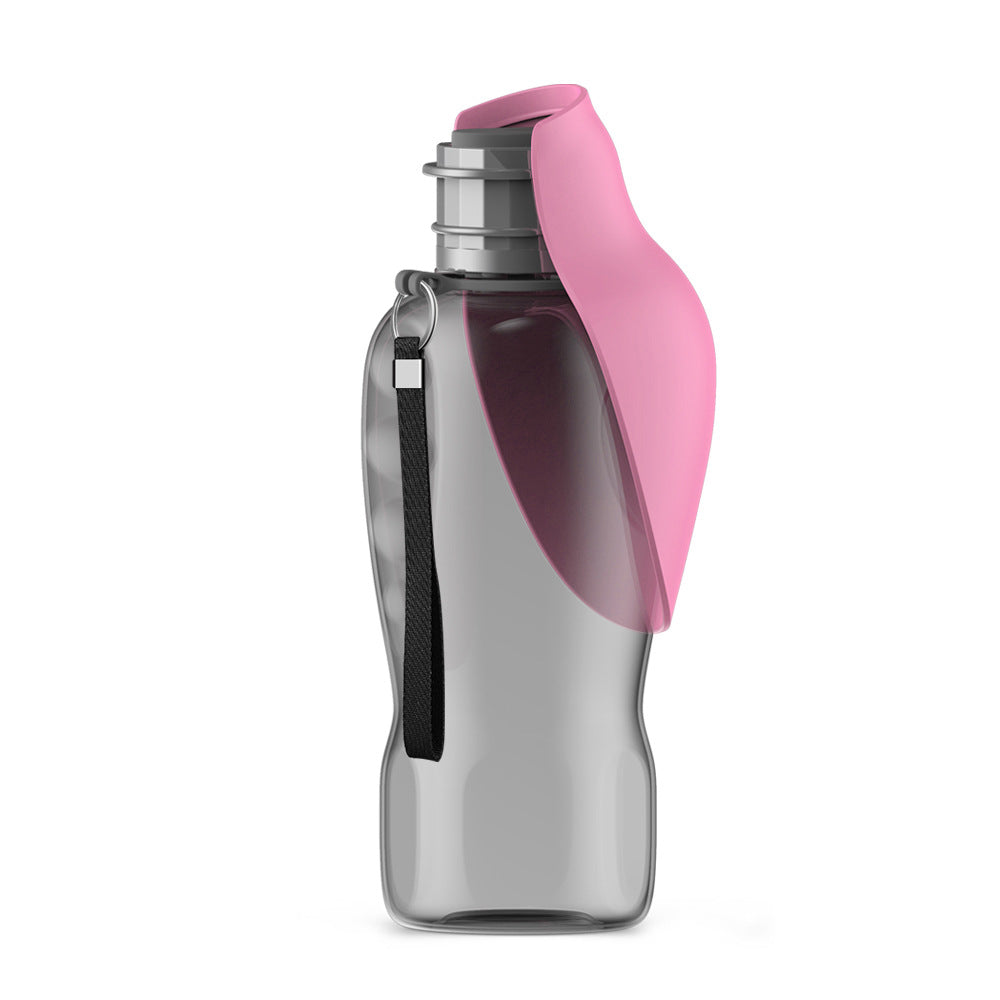 TrailSip 800ml Dog Water Bottle + Fold-Out Bowl