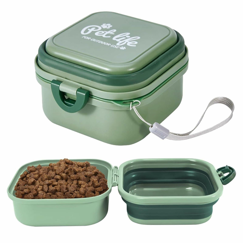 The Stash & Go™ 2-in-1 Travel Bowl