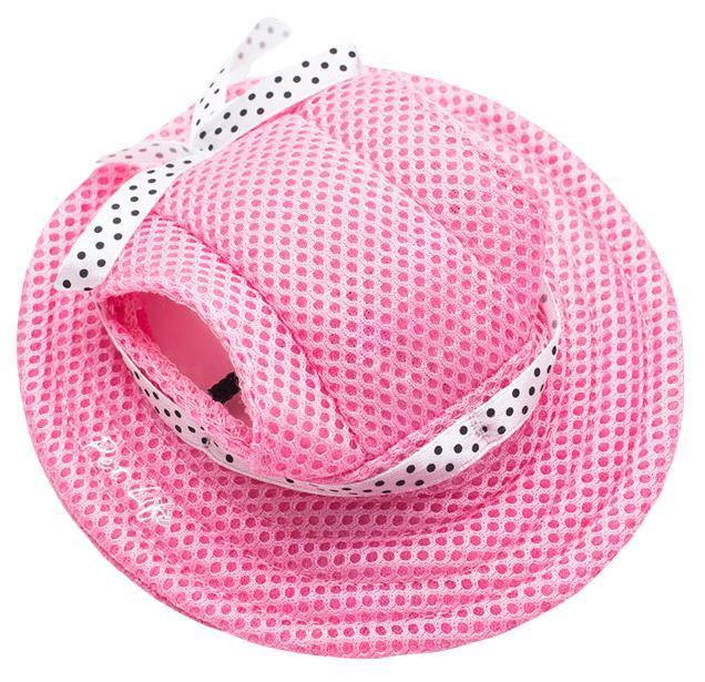 Pet Life Sea Spot Sun Dog Hat — Breathable Brimmed Cap