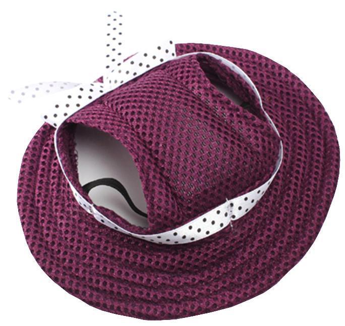 Pet Life Sea Spot Sun Dog Hat — Breathable Brimmed Cap
