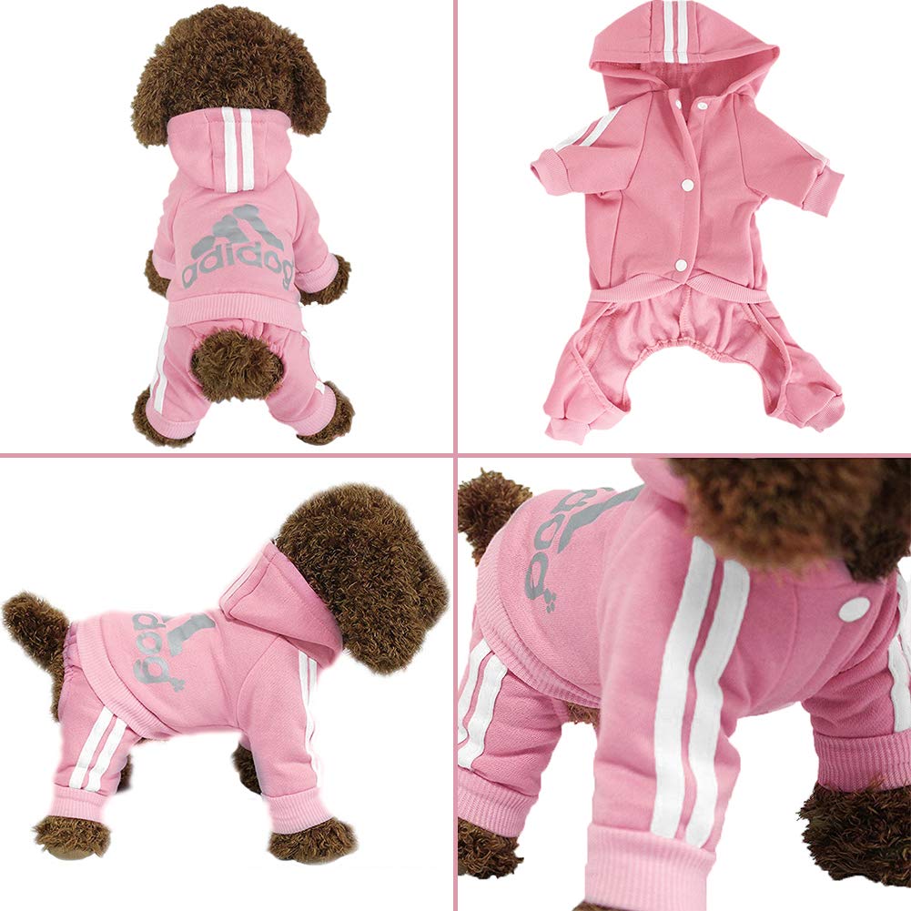 Puppy Stash Track Pup Hoodie