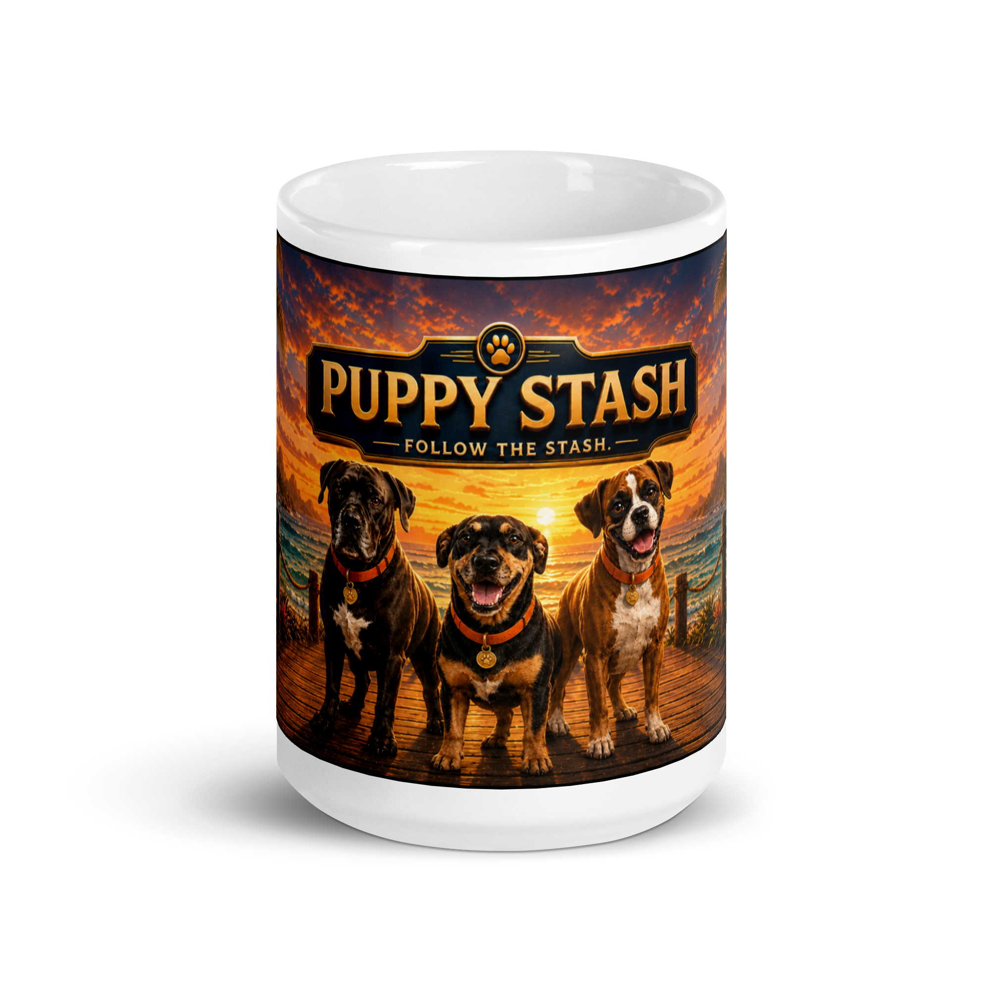 Follow the Stash Ceramic Mug