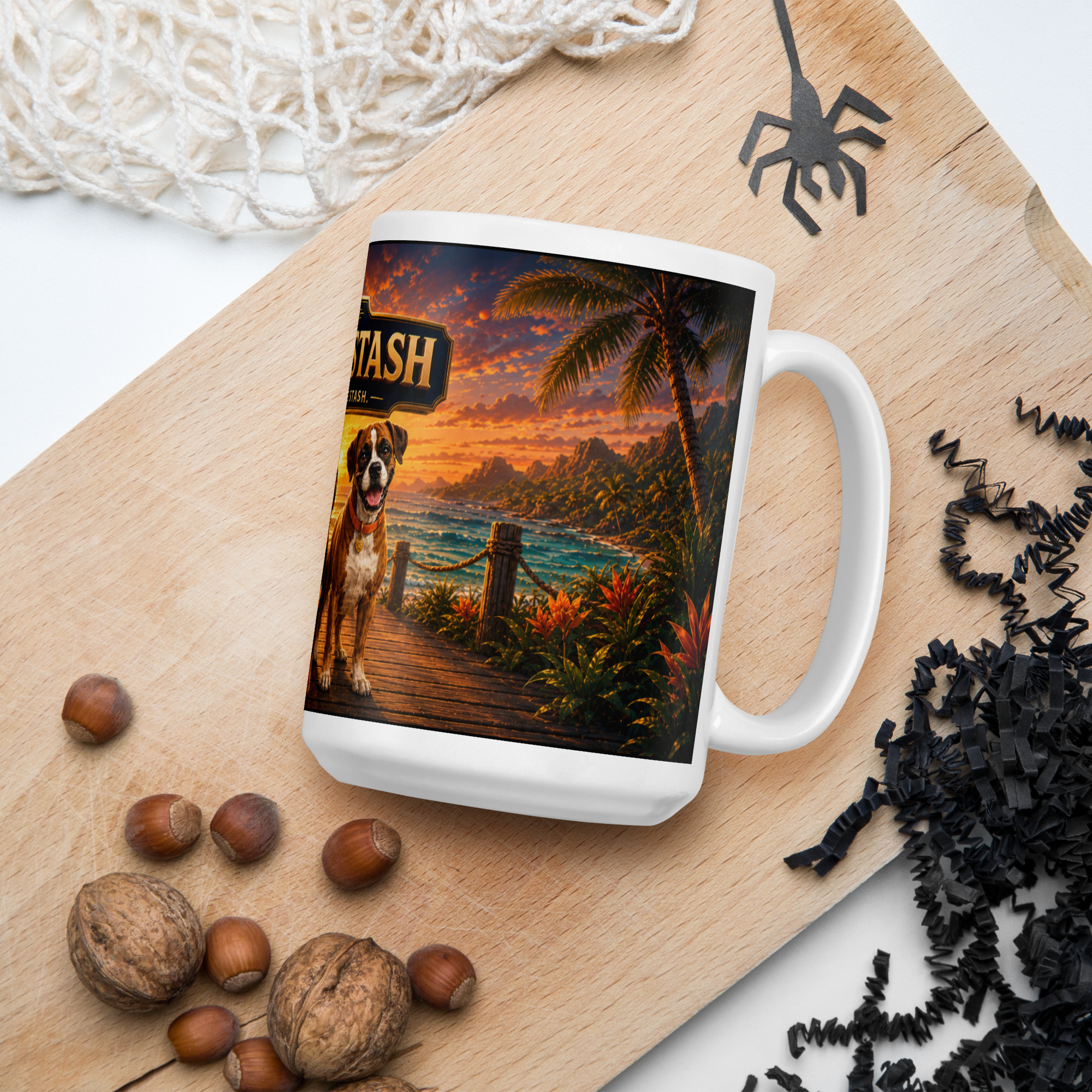 Follow the Stash Ceramic Mug