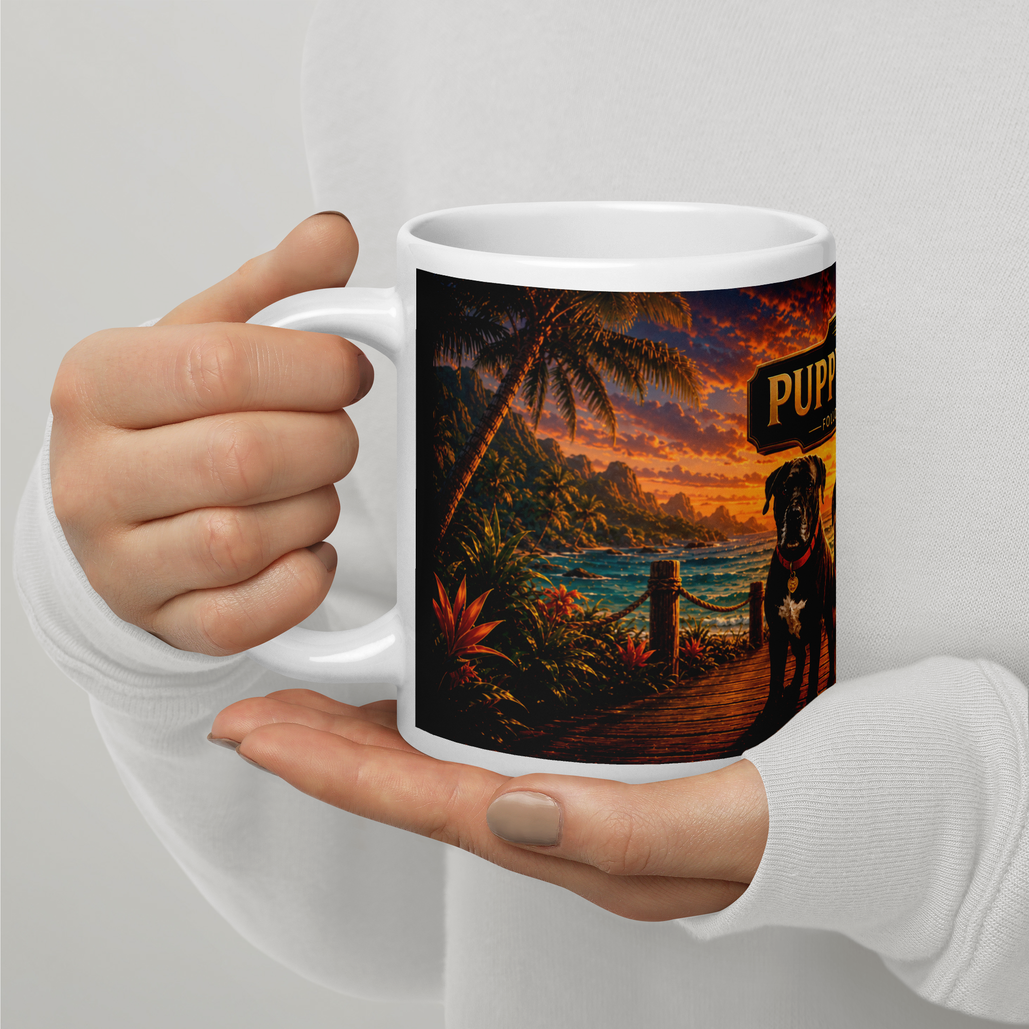 Follow the Stash Ceramic Mug